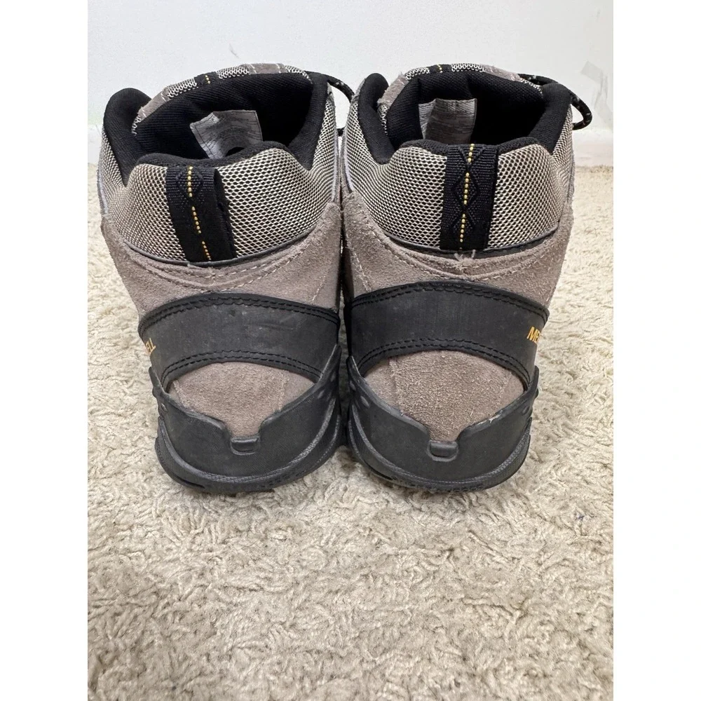 MERRELL Refuge Core Brindle Black Mid Performance Waterproof Boots Men's 14 Hike